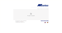 Desktop Screenshot of abspedtrans.pl